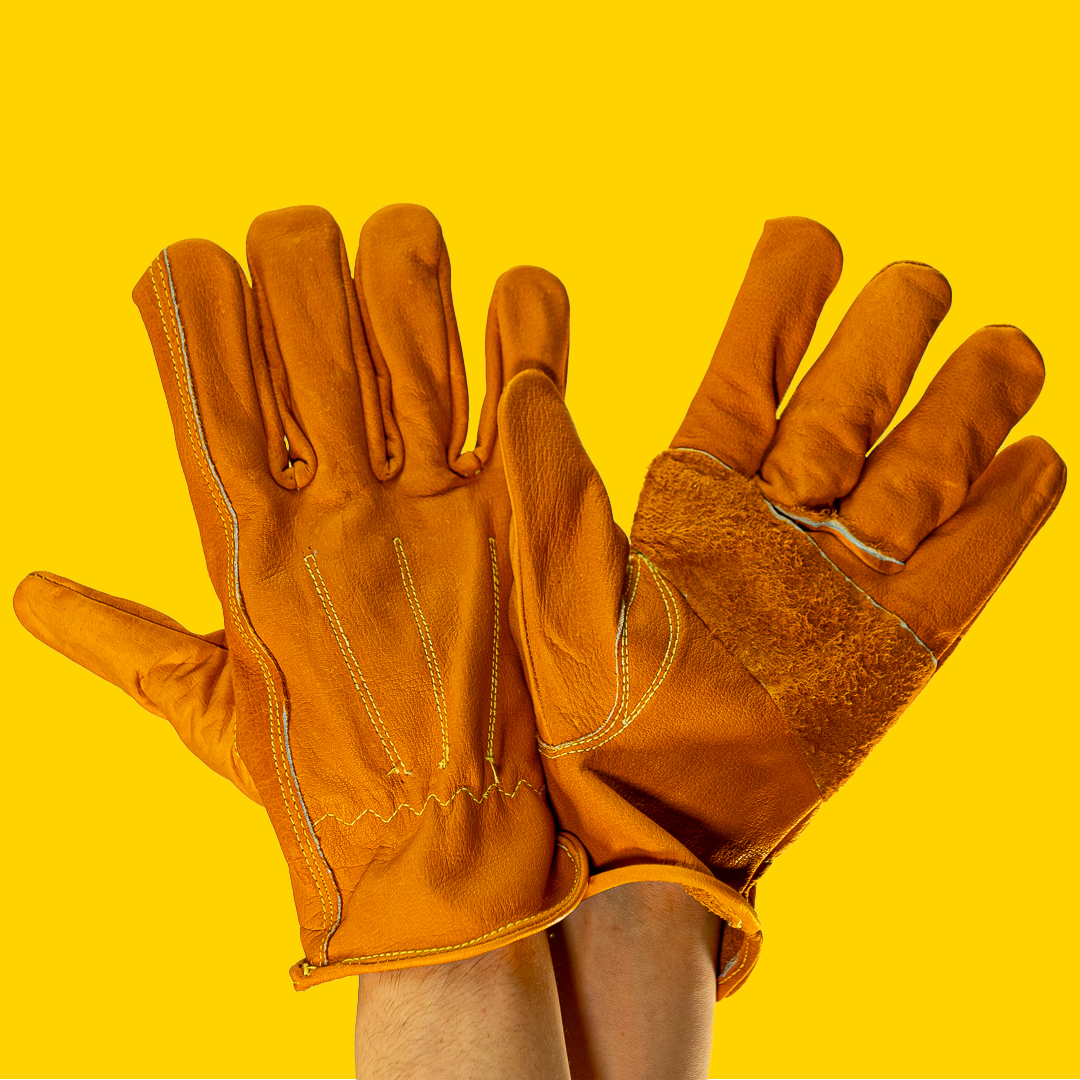 buffalo handschuhe Advanced Gloves Buffalo Hide Driver Gloves with Palm Patch SH-405 Medium / 12 pair