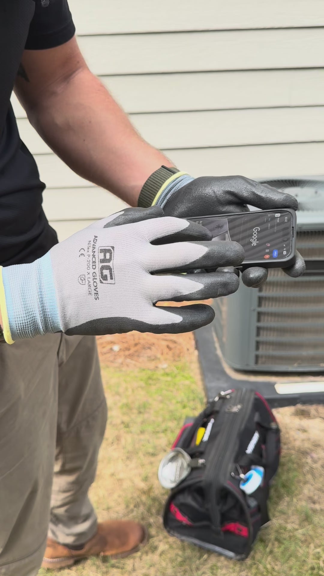 Advanced Gloves General Work Touch Screen Gloves NiTex P-200